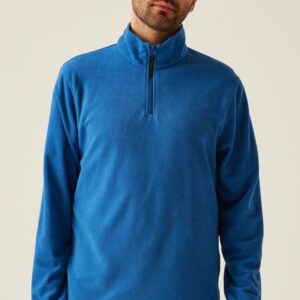 MICRO ZIP NECK FLEECE