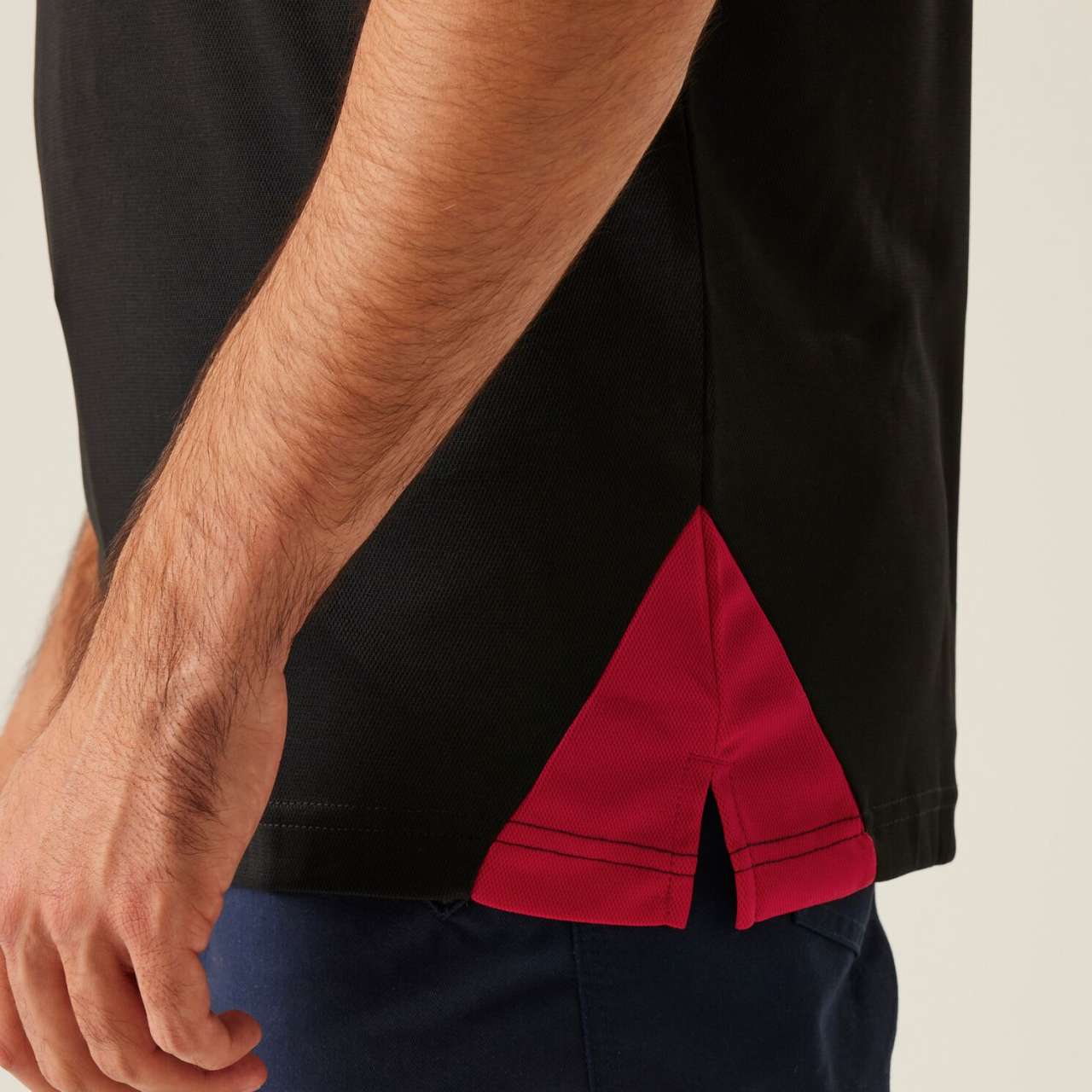 CONTRAST QUICK WICKING POLO SHIRT – Obrázok 3
