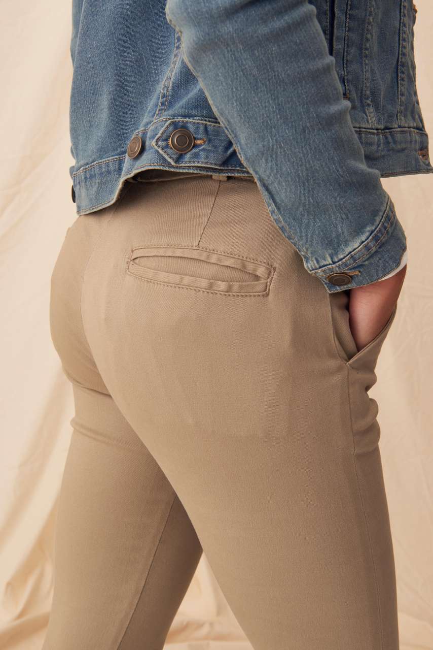 SD025 LILY SKINNY CHINOS – Obrázok 2