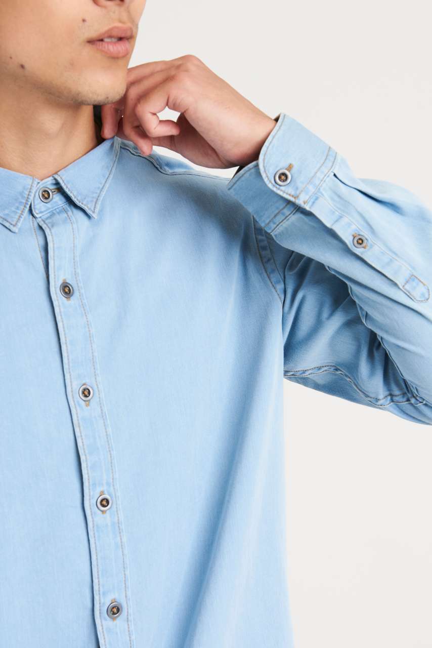 SD040 JACK DENIM SHIRT – Obrázok 4