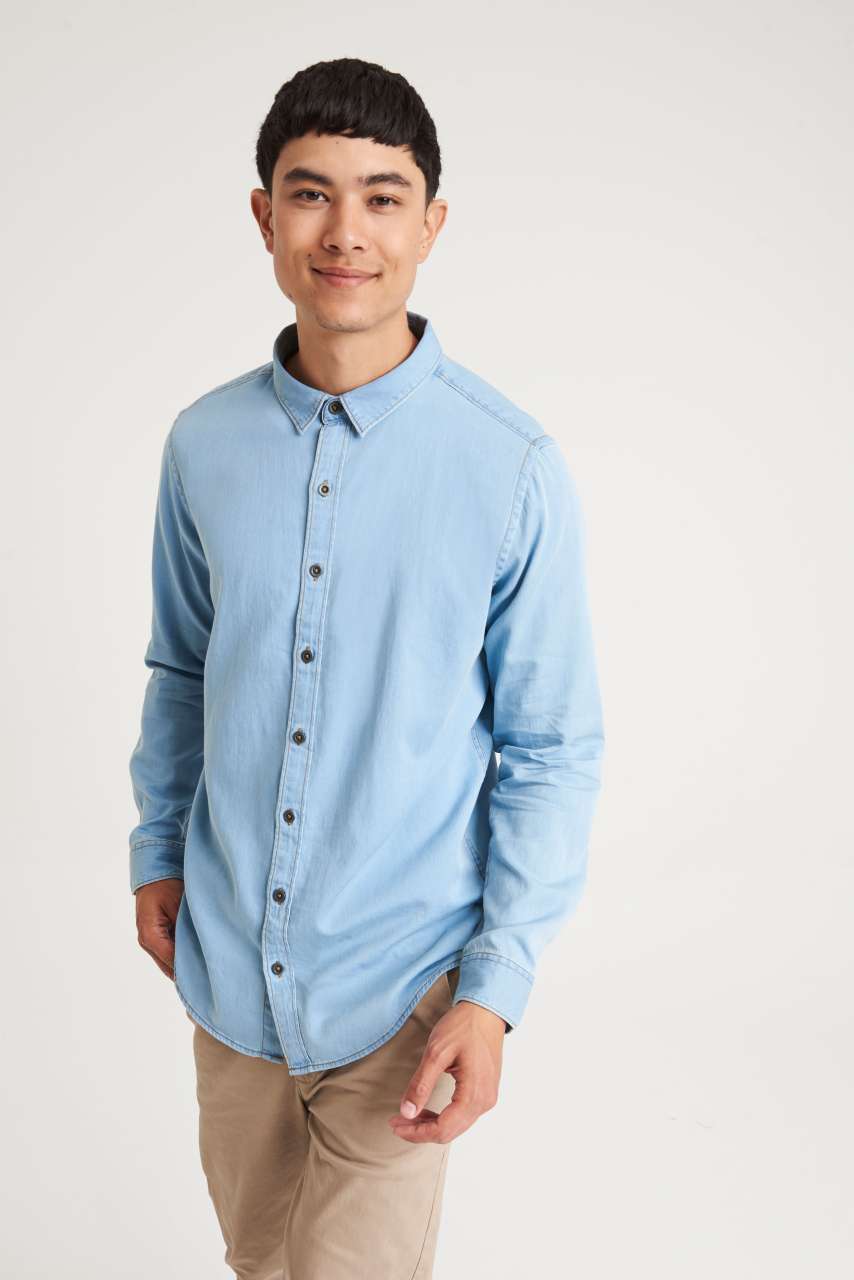 SD040 JACK DENIM SHIRT – Obrázok 6