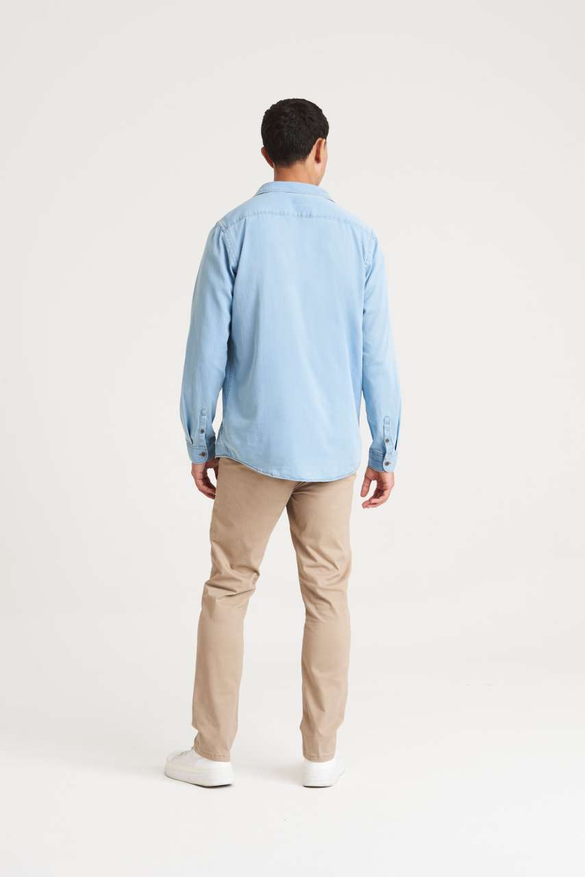 SD040 JACK DENIM SHIRT – Obrázok 7