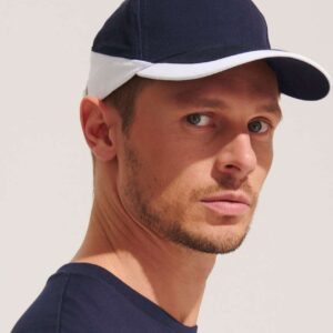 SO00595 SOL'S BOOSTER - 5 PANEL CONTRASTED CAP