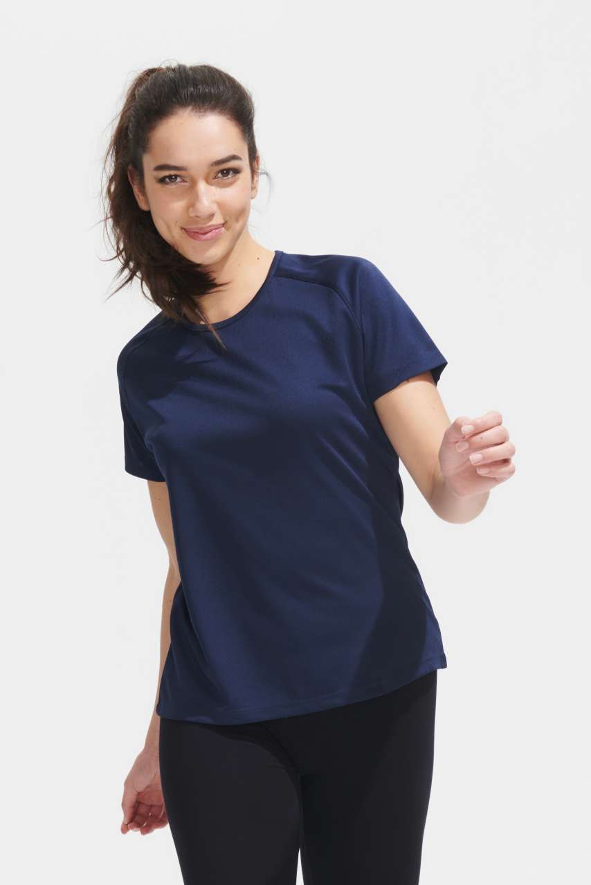 SO01159 SOL'S SPORTY WOMEN - RAGLAN-SLEEVED T-SHIRT – Obrázok 2