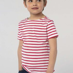 SO01400 SOL'S MILES KIDS - ROUND NECK STRIPED T-SHIRT