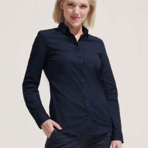 SO01427 SOL'S BLAKE WOMEN - LONG SLEEVE STRETCH SHIRT