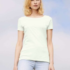 SO02856 SOL'S MARTIN WOMEN - ROUND-NECK FITTED JERSEY T-SHIRT