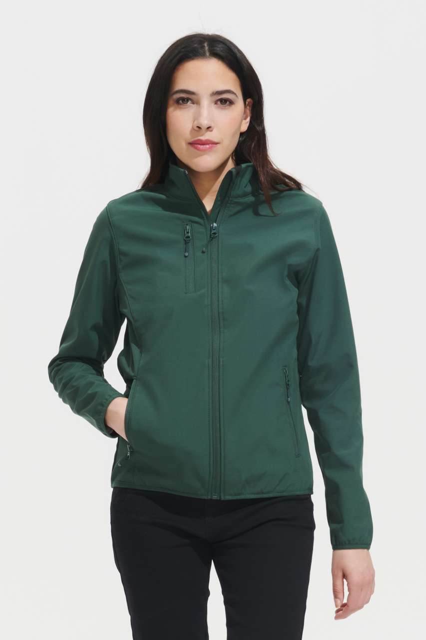 SO03107 SOL'S RADIAN WOMEN - SOFTSHELL ZIP JACKET