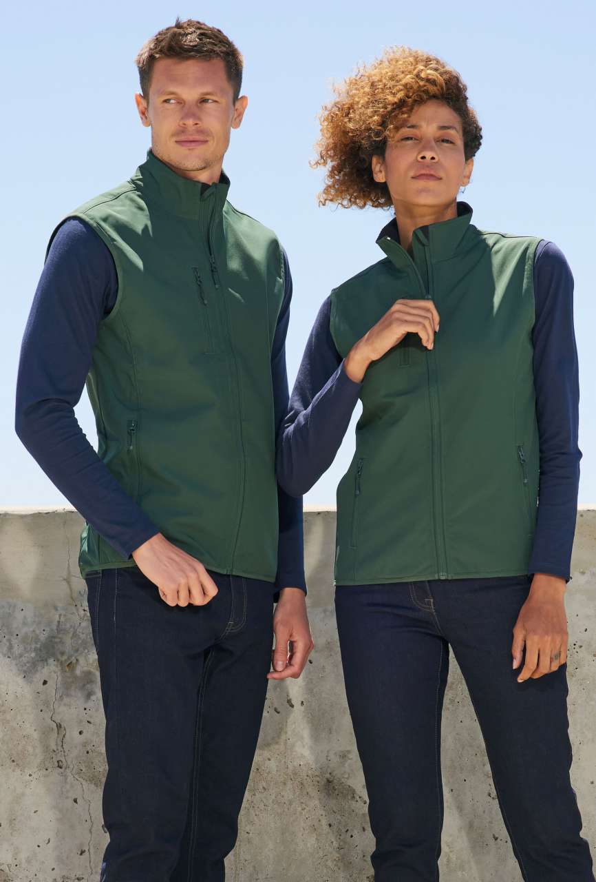 SO03825 SOL'S FALCON BW MEN - SOFTSHELL BODYWARMER – Obrázok 3
