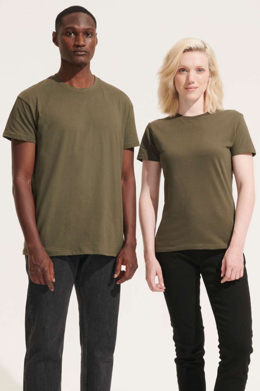 SO11380 SOL'S REGENT - UNISEX ROUND COLLAR T-SHIRT – Obrázok 2