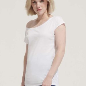SO11398 SOL'S MARYLIN - WOMEN’S SHORT SLEEVE LONG KIMONO T-SHIRT