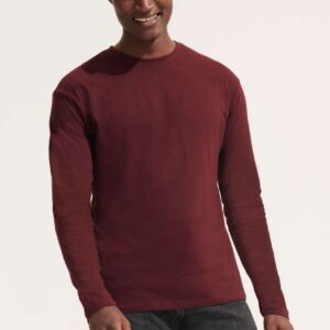 SO11420 SOL'S MONARCH - MEN'S ROUND COLLAR LONG SLEEVE T-SHIRT