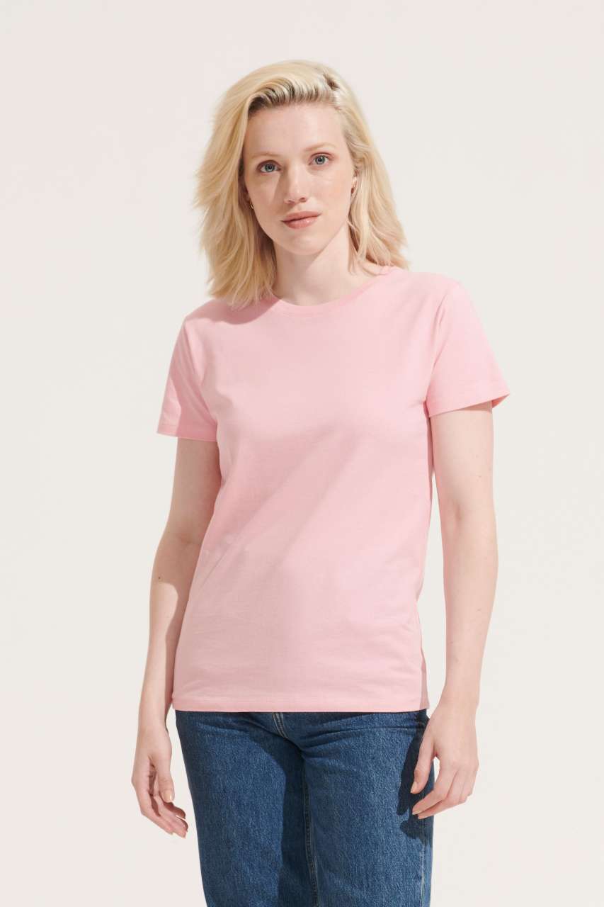 SO11502 SOL'S IMPERIAL WOMEN - ROUND COLLAR T-SHIRT – Obrázok 5