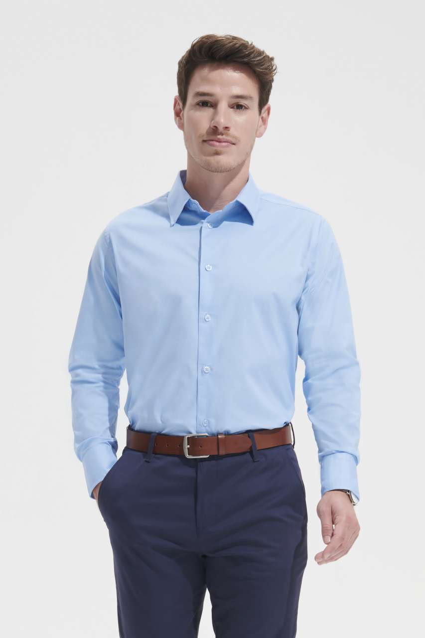 SO17000 SOL'S BRIGHTON - LONG SLEEVE STRETCH MEN'S SHIRT