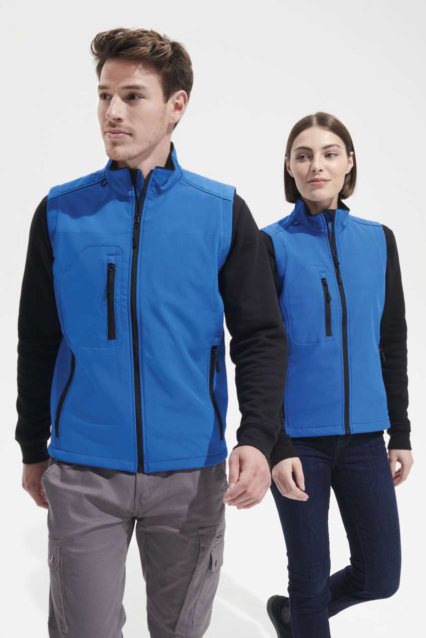 SO46601 SOL'S RALLYE MEN - SLEEVELESS SOFTSHELL JACKET – Obrázok 4