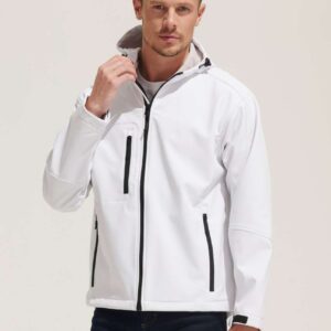 SO46602 SOL'S REPLAY MEN - HOODED SOFTSHELL