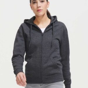 SO47900 SOL'S SEVEN WOMEN - JACKET WITH LINED HOOD