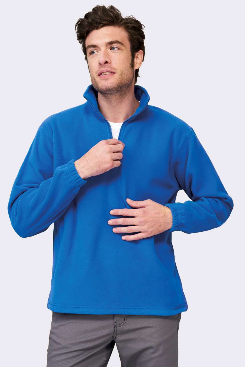 SO56000 SOL'S NESS - FLEECE 1/4 ZIP SWEATSHIRT – Obrázok 2