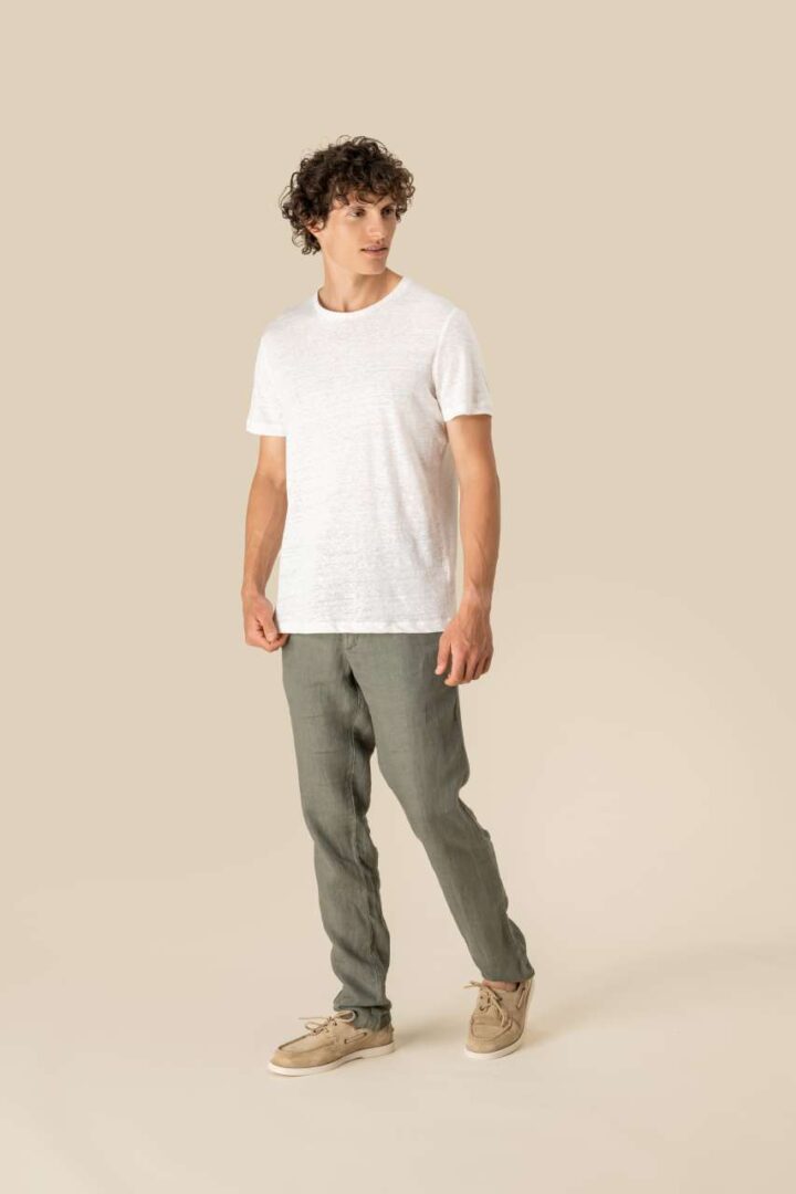 MEN'S LINEN T-SHIRT – Obrázok 3