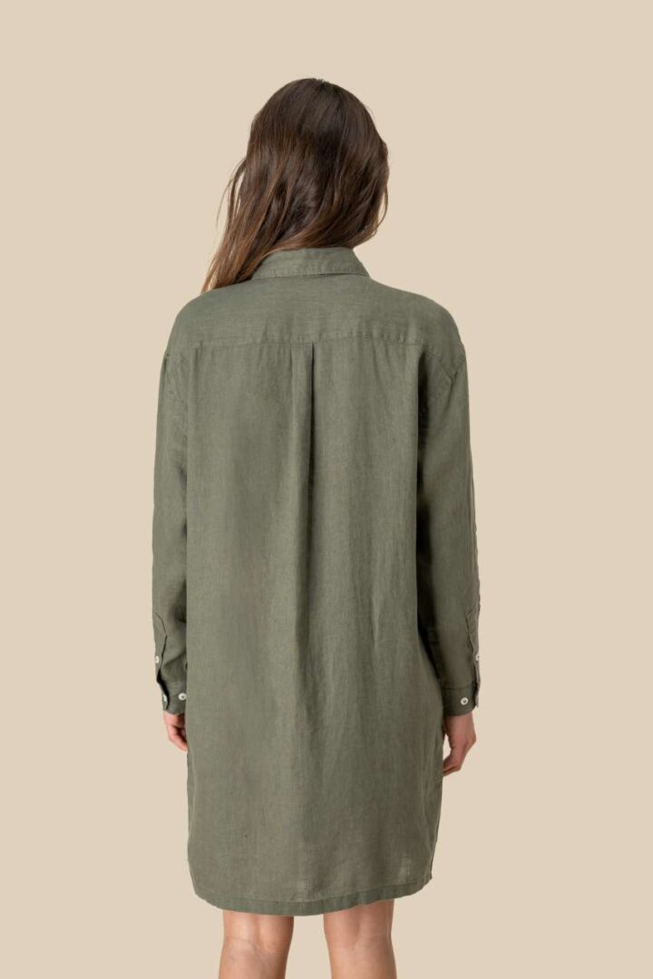 LADIES' LINEN DRESS SHIRT – Obrázok 4