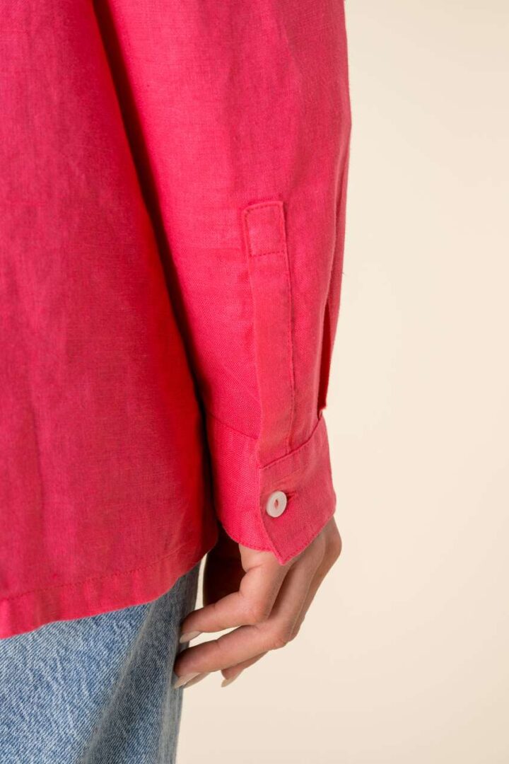 LADIES' OVERSIZE LINEN SHIRT – Obrázok 4