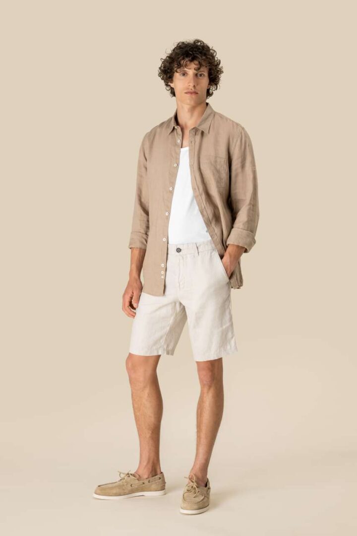 MEN'S LINEN BERMUDA – Obrázok 4