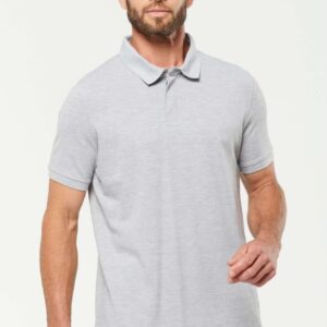 WK225 MEN'S SHORT SLEEVE STUD POLO SHIRT