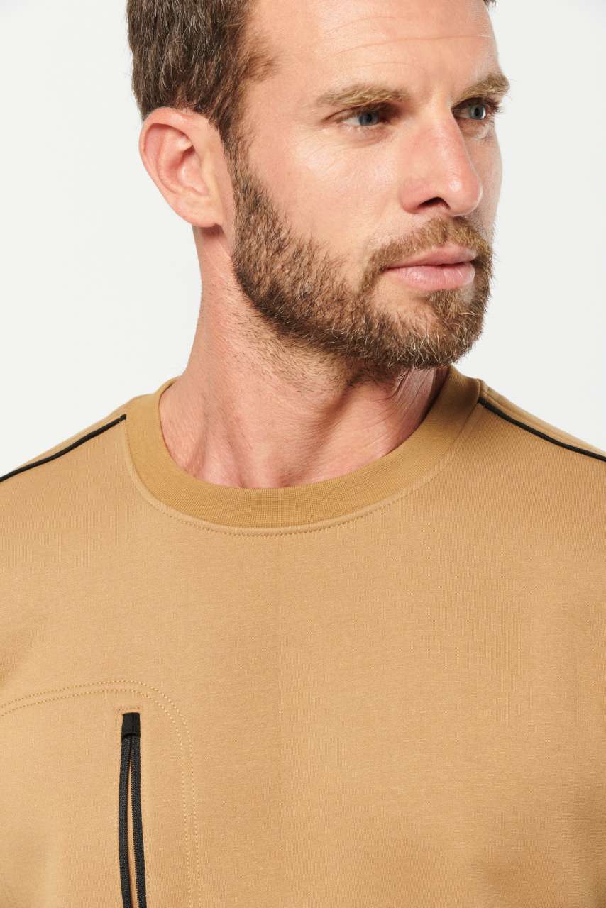 WK403 UNISEX DAYTODAY CONTRASTING POCKET SWEATSHIRT – Obrázok 3