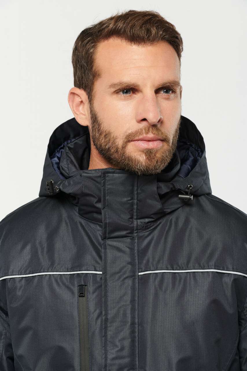 WK650 UNISEX HOODED PERFORMANCE PARKA – Obrázok 3